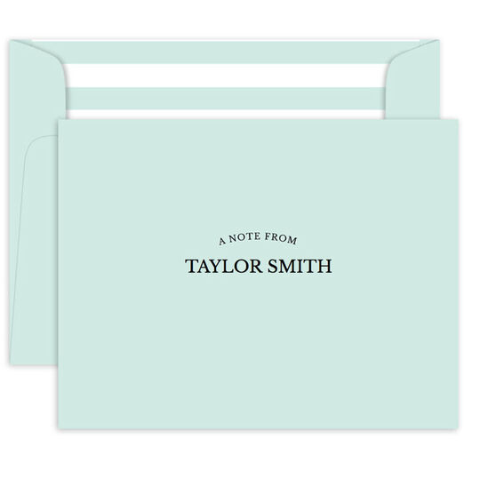 A Note From Folded Note Cards